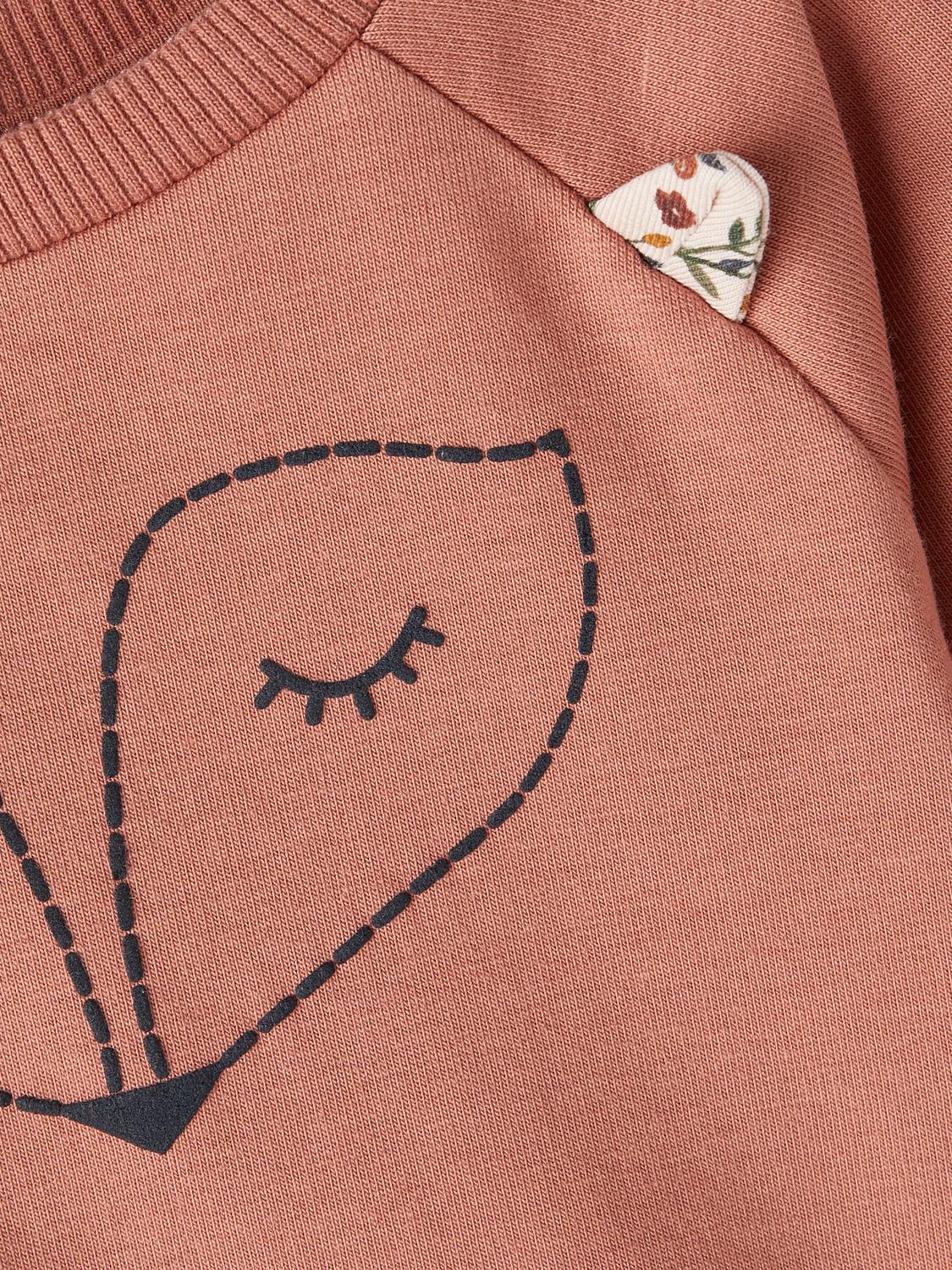 NBFONINA Sweatshirts - Light Mahogany